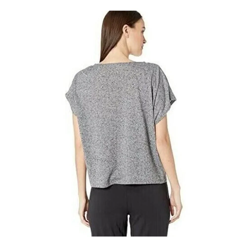 EBERJEY Bobby The Camp Top Designer Casual V Neck Slouchy Sleep Shirt Lounge L